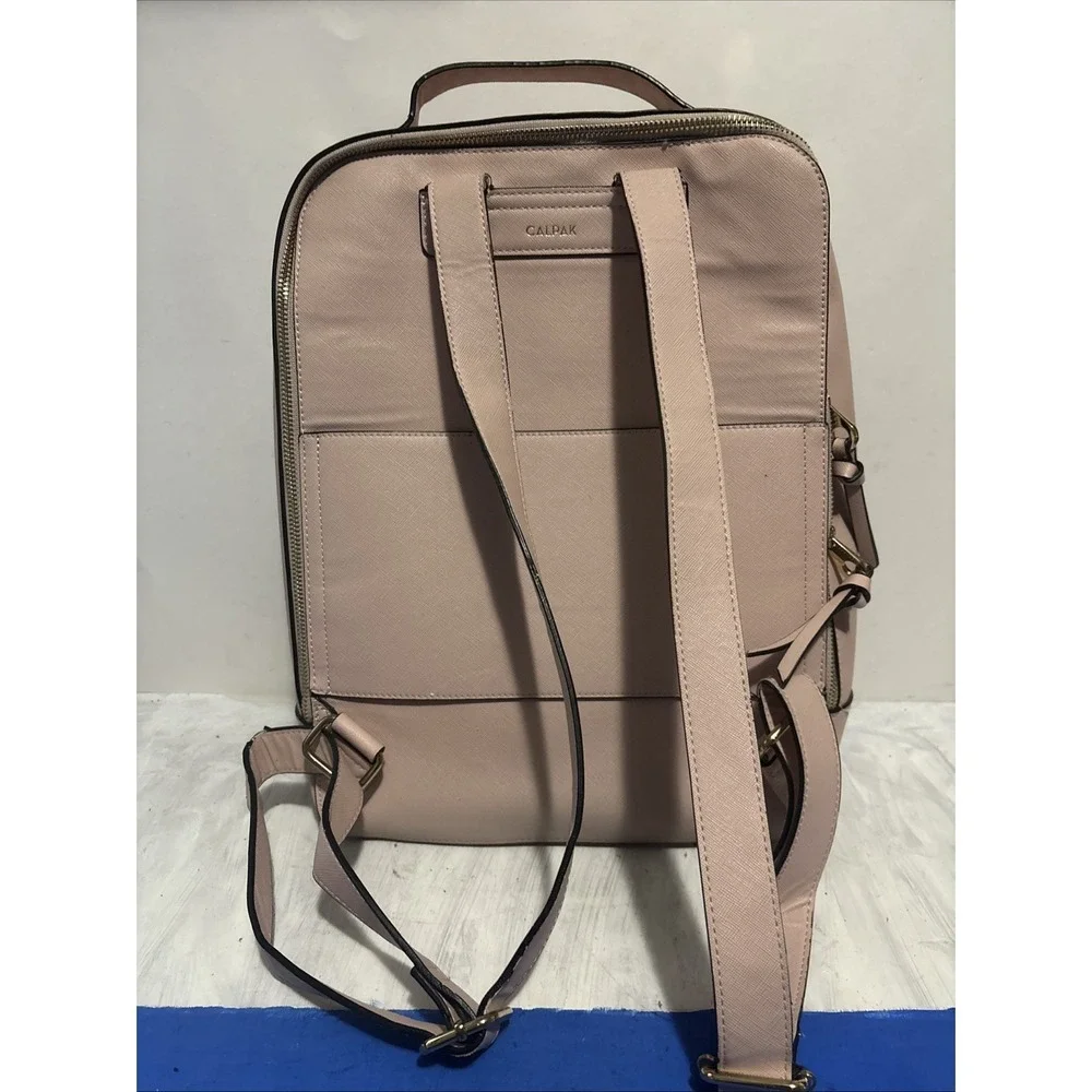 Calpak - Kaya Laptop Backpack Pink Rose Has Wear 15